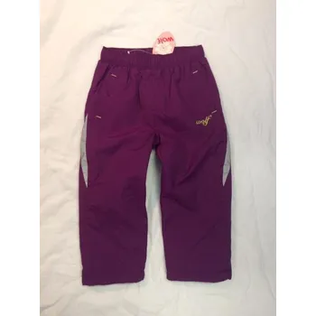 Dívčí kalhoty dívčí kalhoty, velikost 80, Barva Fialová, Složení materiálu 100% polyamid