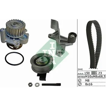 Vodní pumpa motoru INA 530 0546 30