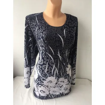 Dámská tunika Halenka ELIŠKA, Barva Modrá, Velikost M40 , Materiál 98% Polyester 2% Lycra