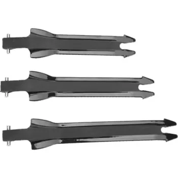 Moto oblečení pásky přezek na boty Maverik a starší, FLY RACING - USA (sada na jednu botu, pro velikosti 28 až 38 černé)