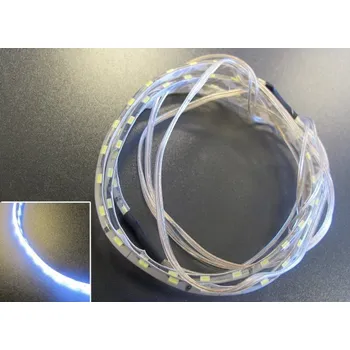 LED páska Pásek z LED diod Highway Hawk - Led Strip Light, 50cm, super jasná bílá Bílá