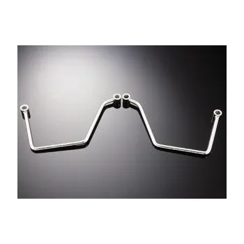 Zavazadlo na motocykl Highway Hawk Podpěry brašen, universální - rozteč 294mm (2ks) Chrom