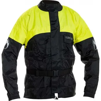Moto bunda Moto pláštěnka bunda RICHA RAINWARRIOR žlutá fluo XXXL