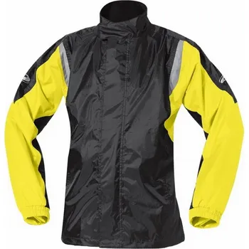 Moto bunda Nepromokavá moto bunda Held MISTRAL II černá/fluo žlutá-KOPIE XXS