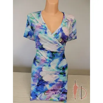 Dámská tunika Halenka s překladem BESA, Barva Světle modrá, Velikost XXXXXL62, Materiál 96% Viskoza 4% Lycra