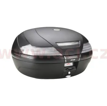 Auto-moto MONOKEY TopCase - 47l, KAPPA (černý s čirými odrazkami)