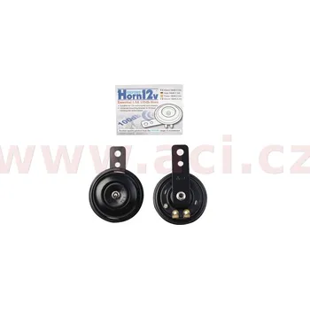 Houkačka klakson 12V, 100dB, průměr 70 mm, OXFORD - Anglie (černý)