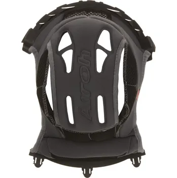 Helma na motorku klobouk interiéru pro přilby SWITCH, AIROH - Itálie (černý) S