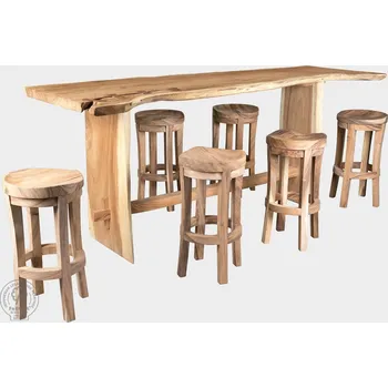 FaKOPA Barový stůl z teaku Laura