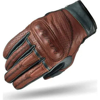 Moto rukavice SHIMA Rukavice na motorku Caliber hnědé XL