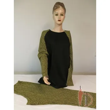 Dámské šaty Souprava kalhoty a triko DEVA, Barva Jako na obrázku, Velikost XXL 48, Materiál 100% bavlna