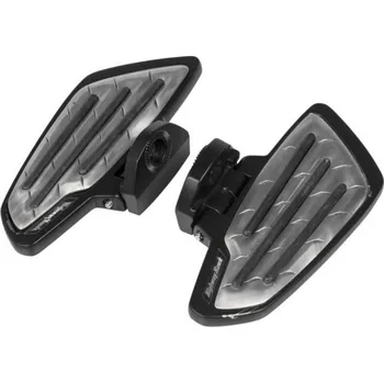 Zavazadlo na motocykl Plotny spolujezdce Highway Hawk HEAVY METAL - náhradni black/silver (PÁR) Černá