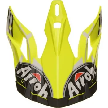 Helma na motorku náhradní kšilt pro přilby AVIATOR 2.2 CAIROLI 019, AIROH - Itálie (fluo žlutá)