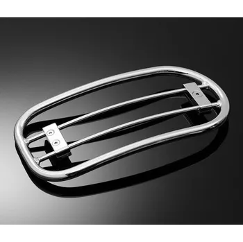 Zavazadlo na motocykl Motocyklový nosič zavazadel Highway Hawk TUBULAR, univerzální, chrom Chrom