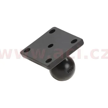 obdélníkový adaptér, kovový, AMPS vzor děr, 1" čep, RAM Mounts