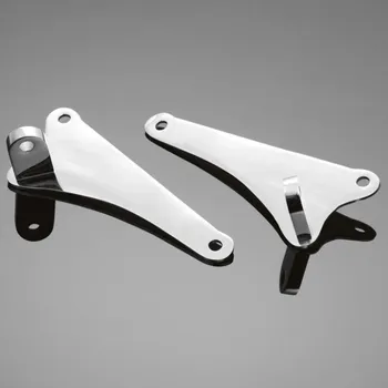 Osvětlení pro motocykl Držáky přídavných světel Highway Hawk pro motocykly KAWASAKI VN2000, chrom (2ks) Chrom