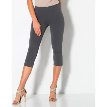 Dámské šaty Kapri kalhoty LONKA, Barva Fialová, Velikost XL 44, Materiál 98% Bavlna 2% Lycra