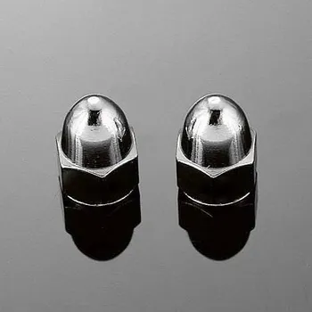 Osvětlení pro motocykl Highway Hawk Matice M6, konusová, chrom (1ks) Chrom