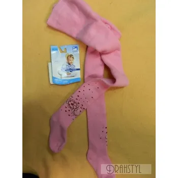 Termo punčocháče 110-116, velikost 116, Barva červená, Určení Pro holky