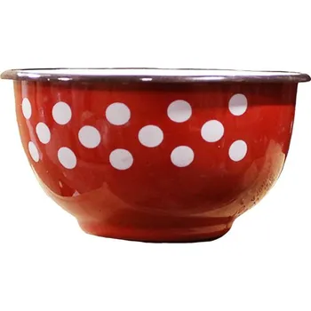 Smaltovaná miska 14 cm (Tradiční smaltovaná miska, průměr 14 cm)