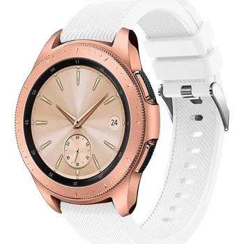 Řemínek na hodinky Tech-Protect Řemínek pro Samsung Galaxy Watch 42mm - Tech-Protect, Smoothband White