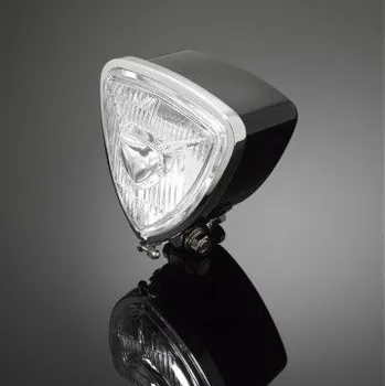 Osvětlení pro motocykl Hlavní světlo na motorku Highway Hawk TRIANGLE - Extreme Line, černá (1ks) Černá