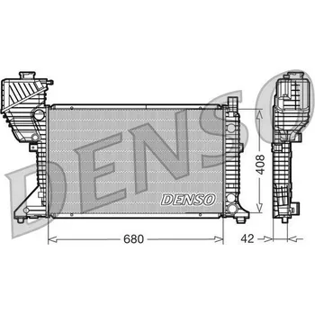 Chladič motoru Denso DRM17011