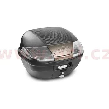 Motodoplněk MONOLOCK TopCase - 40l, KAPPA (černý, kouřové odrazky, kompozit)