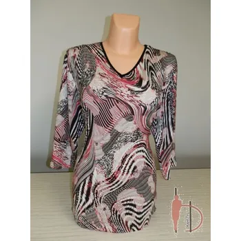 Dámská tunika Halenka, tunika DOKO, Barva Jako na obrázku, Velikost XXXL 54, Materiál 96% Viskoza 4% Lycra