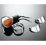 Highway Hawk Štítky na originální blinkry pro motocykly SUZUKI VL1500/VL800/M800/C800/VZ1600 (2ks) Chrom