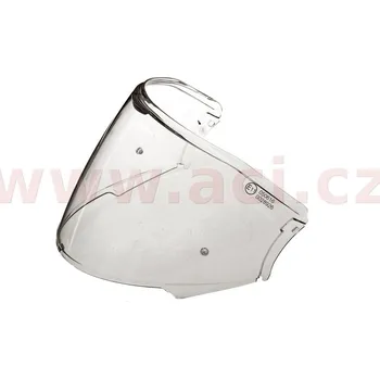 Helma na motorku plexi pro přilby REV, AIROH - Itálie (čiré/antifog s přípravou na pinlock)