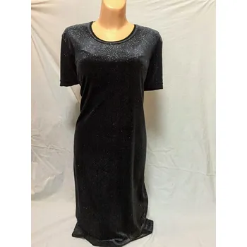 Dámské šaty Plesové šaty, Barva Černá, Velikost XXXL56, Materiál 98% Polyester 2% Lycra