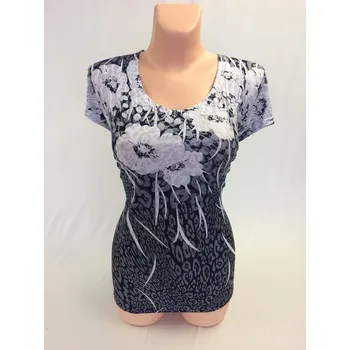 Halenka top VULIJ, Barva Modrá, Velikost XL46, Materiál 98% Polyester 2% Lycra