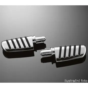 Stupačky řidiče Highway Hawk TECH GLIDE pro motocykly YAMAHA XV535/750/1000/1100 a XVS650/1100 (pár) Chrom