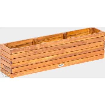 Truhlík FaKOPA Truhlík na kytky z masivního teaku Inessa