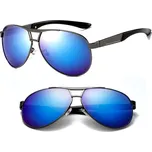 Blingstar Sluneční brýle polarizační Allesio Aviator - pilotky - Blue