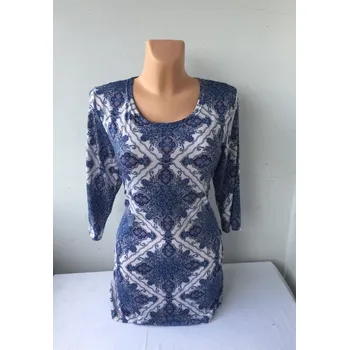 Dámská tunika Tunika FETA, Barva Světle modrá, Velikost XXL50, Materiál 98% Polyester 2% Lycra