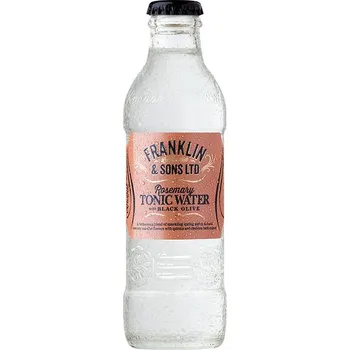 Limonáda Franklins & Sons Franklin & Sons Rosemary & Black Olive Tonic Water 0,2l