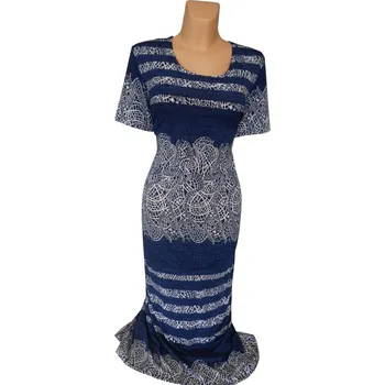 Dámské šaty Šaty GORKA, Barva Modrá, Velikost XL48, Materiál 98% Polyester 2% Lycra