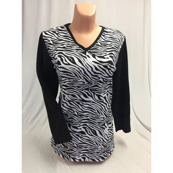 Dámské tričko Pulovr SK 1/ vel. 46,48, Velikost XL48, Materiál 95%Pe 5%Pu, Rukáv Dlouhý rukáv