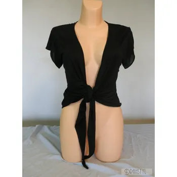 Dámská parka Bolérko JASANA, Barva Tmavě modrá, Velikost L 42 , Materiál 96% Viskoza 4% Lycra