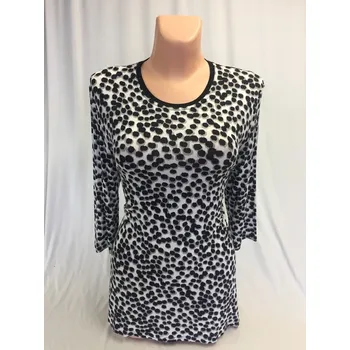 Dámská tunika Halenka NADEE, Barva Bílá, Velikost XL48, Materiál 96% Viskoza 4% Lycra