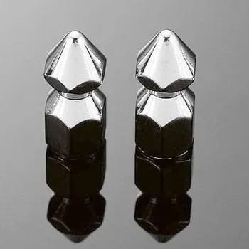 Zrcátko pro motocykl Highway Hawk Matice M10x1,50, kuželová, chrom (1ks) Chrom