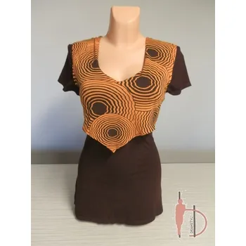 Dámské šaty Halenka i společenská LERTA 38,40, Barva Jako na obrázku, Velikost M40 , Materiál 96% Viskoza 4% Lycra