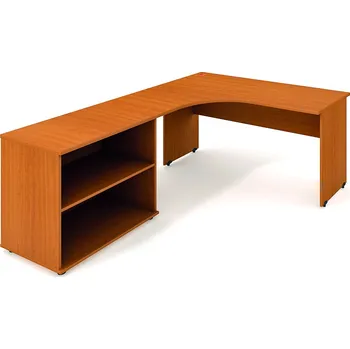 Psací stůl Hobis Pracovní stůl GE 60 H P Barva desky stolu: bílá, Barva korpusu stolu: bílá