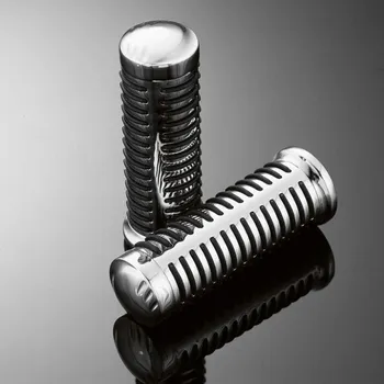 Gripy 22mm Highway Hawk CLASSIC, chrom/černá (2ks) 22