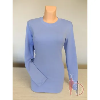 Bavlněné dámské triko s dlouhým rukávem SABA, Barva Červená, Velikost XXL52, Materiál 100% bavlna