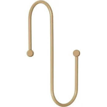 police Věšák Blomus CURL S hnědá