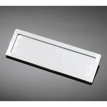 Rámeček na SPZ Highway Hawk SMOOTH, 275x75mm pro motocykly Chrom