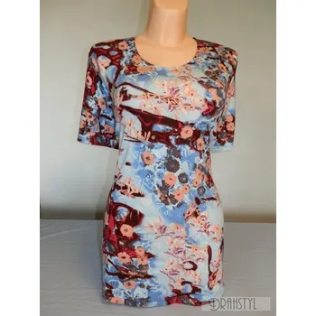 Dámská halenka Halenka SERRAD, Barva Světle modrá, Velikost XL 44, Materiál 96% Viskoza 4% Lycra